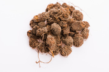 Tiger nuts. Tasty chufa nuts. Healthy superfood