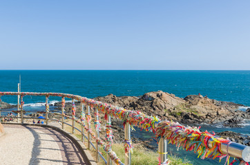 Naklejka premium Beautiful view of Bahia Nautical Museum in Salvador Brazil.