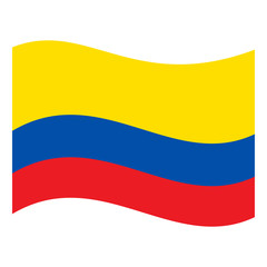 Colombia flags icon vector design symbol