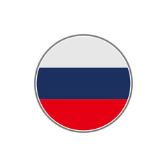 Russian flags icon vector design symbol
