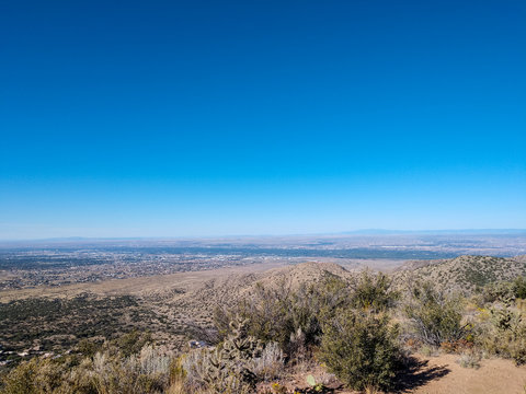 View from Albuquerque Mountain, New Mexico, from Sandy Crest