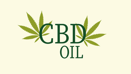 Simple CBD logo template for CBD Cannabidiol Cannabis Hemp Marijuana Bussiness Consulting Health Company.