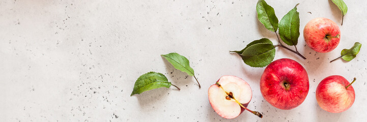Red Apples, Copy Space