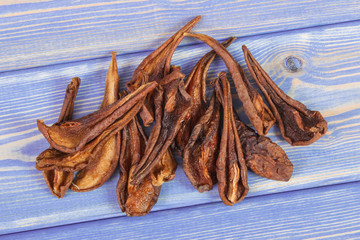 Dried pear for preparing compote of dried fruits, healthy nutrition