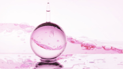 Tools for vision correction. Glasses and lenses with diopters on the background of splashes and...