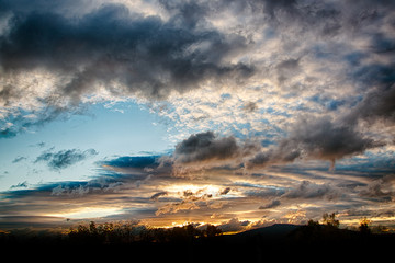 Sunrises and sunsets of Russia