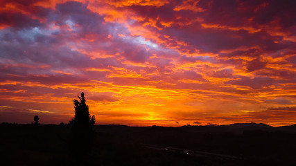 Fototapeta premium Gorgeous sunset