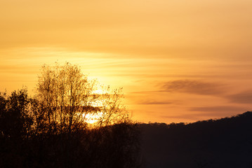 Sunrises and sunsets of Russia