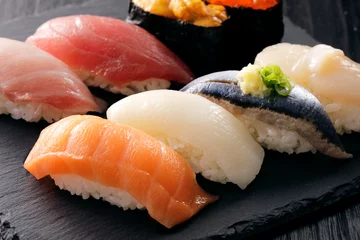 Fotobehang Sushi Sushi Japans eten © Nishihama