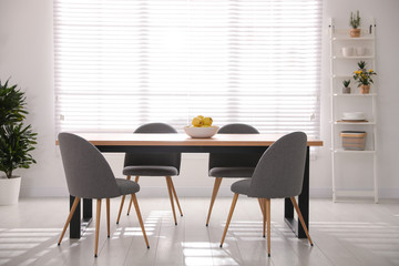 Stylish room interior with green plants. Home decoration