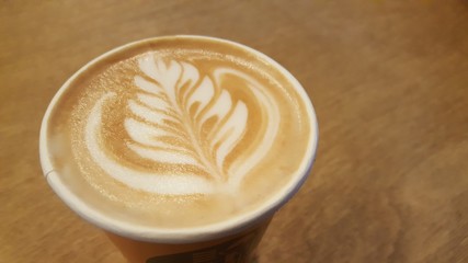 cup of cappuccino