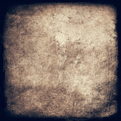 Vignette grunge scratched background, color texture - 306658153