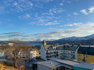 Alesund in Norwegen November