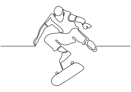 Skateboard Outline Images – Browse Stock Photos, and Video | Adobe Stock