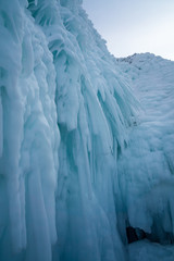 ice caves on Baikal