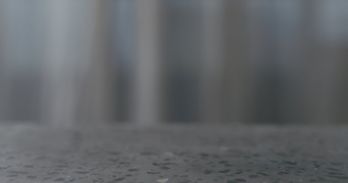 Empty Terrazzo Countertop With Copy Space