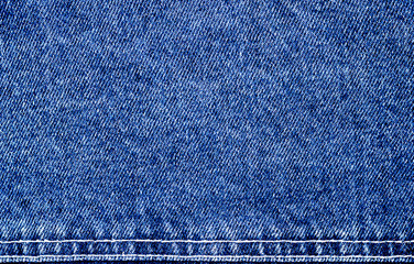 Blue jeans texture denim background pattern . Women and Men fashion accessory .