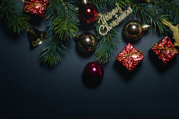 Christmas background concept.