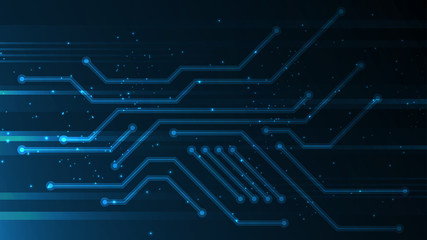 Abstract technology background Hi-tech communication concept innovation background vector illustration