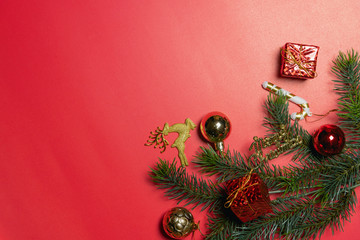 Christmas background concept.