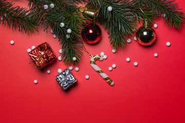 Christmas background concept.