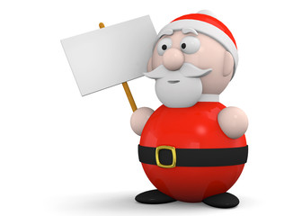 Santa Claus Character - 3D