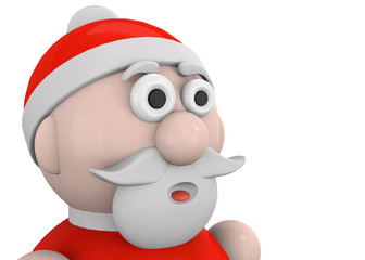 Santa Claus Character - 3D