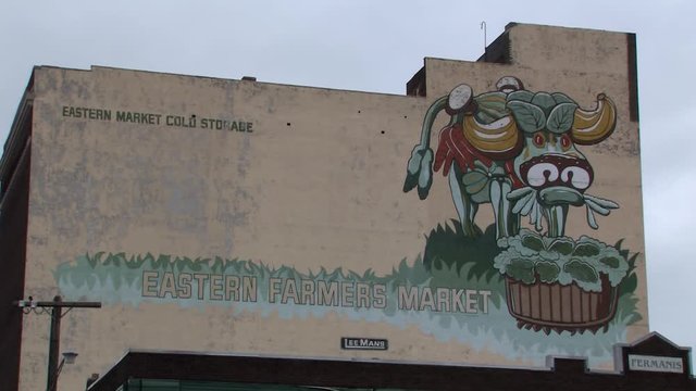 Eastern Farmers Market, Detroit, Michigan, USA.