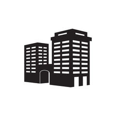 Building icon vector isolated on background. Trendy residential symbol. Pixel perfect. illustration EPS 10. - Vector..