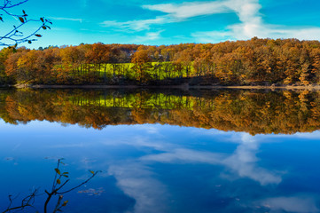 Spiegelung im See