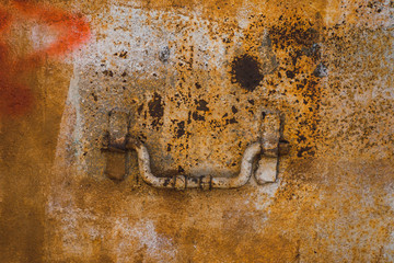 rusty metal background