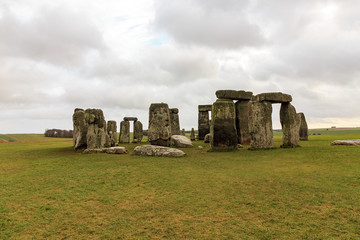 Stonehenge is a prehistoric monument in Wiltshire, England.