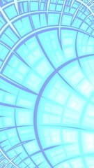 Artfully 3D rendering fractal background