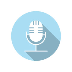 flat icons for Microphone,vector illustrations