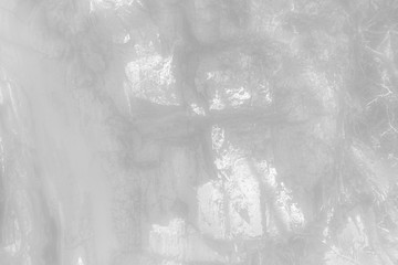Fototapeta premium The old wood texture with deep natural patterns and cracks on the surface on black and white colours.