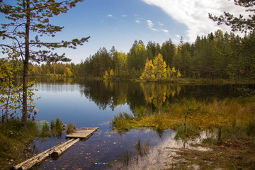  The nature of Karelia, forests and lakes