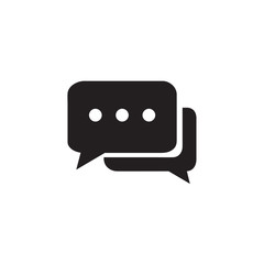 Chat icon vector isolated on background. Trendy message symbol. Pixel perfect. illustration EPS 10. - Vector...