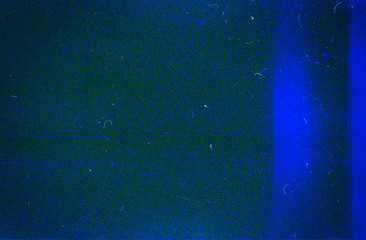 Old blue grunge filmstrip