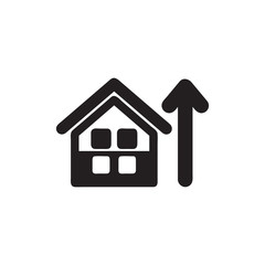 House icon vector isolated on background. Trendy home symbol. Pixel perfect. illustration EPS 10. - Vector.