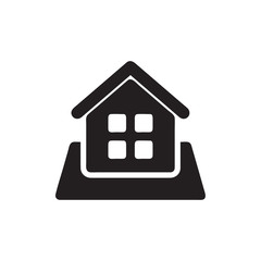 House icon vector isolated on background. Trendy home symbol. Pixel perfect. illustration EPS 10. - Vector.