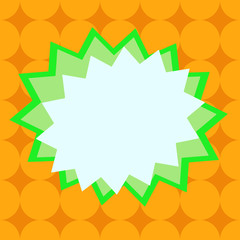 Asymmetrical uneven shaped format pattern object outline multicolour design Design business concept Empty copy space modern abstract background