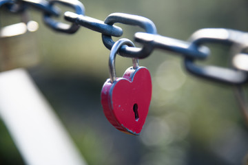 Cadenas en coeur