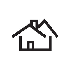 House icon vector isolated on background. Trendy home symbol. Pixel perfect. illustration EPS 10. - Vector.