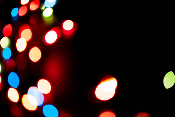 Christmas Bright Bokeh background 