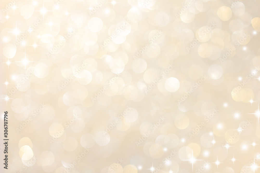Wall mural abstract blur soft gradient gold color background with star glittering light for show,promote and ad