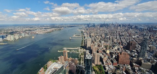 aerial view of paris from eiffel tower