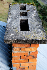 brick chimney in your own house