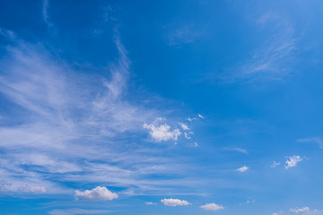 Naklejka na ściany i meble Blue sky clouds for background