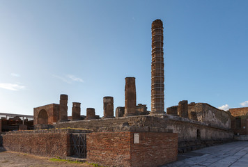 Pompei or Pompeii ruins.