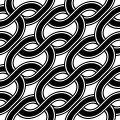 Design seamless monochrome zigzag pattern